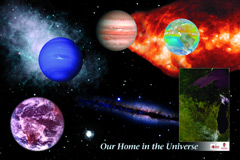 Our Home in the Universe Poster